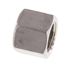 Tuerca de unión de acero inoxidable de 4/6/9mm (G1/4'') L14.5mm [2 Piezas]