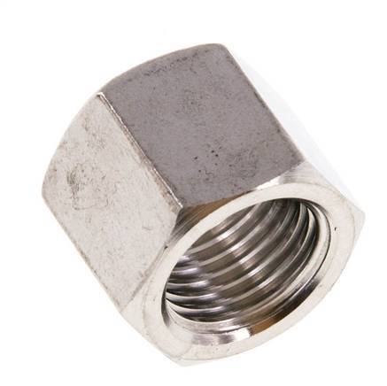 Tuerca de unión de acero inoxidable de 4/6/9mm (G1/4'') L14.5mm [2 Piezas]