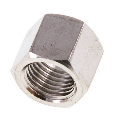 Tuerca de unión de acero inoxidable de 4/6/9mm (G1/4'') L14.5mm [2 Piezas]