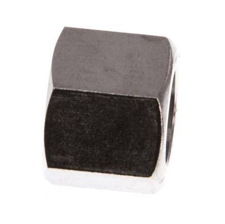 Tuerca de unión de acero inoxidable de 4/6/9mm (G3/8'') L15.5mm [2 Piezas]