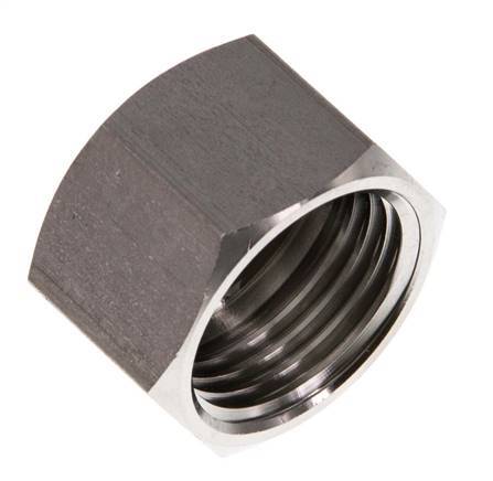6/9/13mm (G1/2'') Stainless Steel Union Nut L16mm