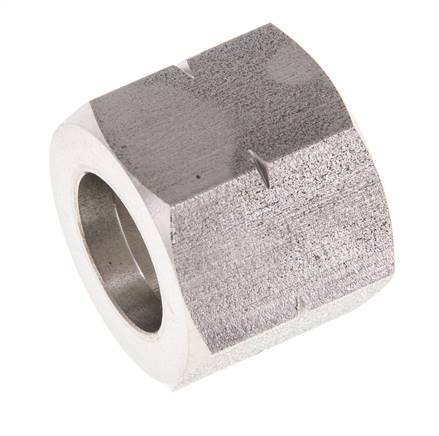 6/9/13mm (G1/2'' LH) Stainless Steel Union Nut L20mm