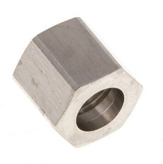 4/6mm (G1/8'') Nickel-plated Brass Union Nut L11mm [10 Pieces]
