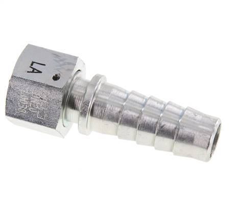 19x33 mm y G3/4'' pilar de manguera de acero galvanizado con tuerca de unión DIN EN 14423 / DIN 2826
