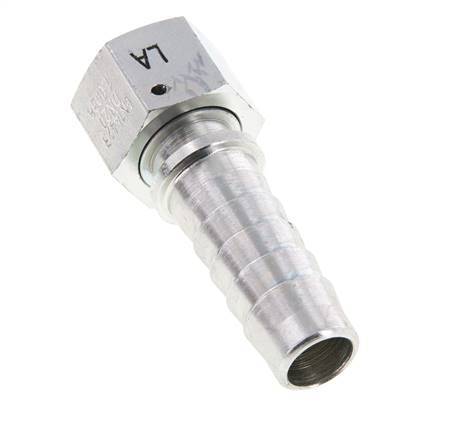 19x33 mm y G3/4'' pilar de manguera de acero galvanizado con tuerca de unión DIN EN 14423 / DIN 2826