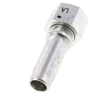 19x33 mm y G3/4'' pilar de manguera de acero galvanizado con tuerca de unión DIN EN 14423 / DIN 2826