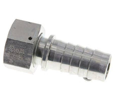25x40 mm y G1'' pilar de manguera de acero galvanizado con tuerca de unión DIN EN 14423 / DIN 2826