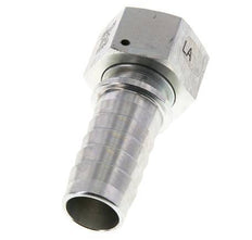 25x40 mm y G1'' pilar de manguera de acero galvanizado con tuerca de unión DIN EN 14423 / DIN 2826