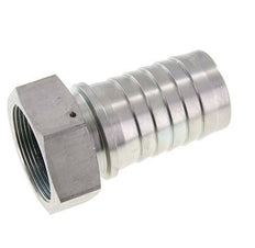 50x68 mm & G2'' pilar de manguera de acero galvanizado con tuerca de unión DIN EN 14423 / DIN 2826