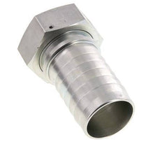 50x68 mm & G2'' pilar de manguera de acero galvanizado con tuerca de unión DIN EN 14423 / DIN 2826