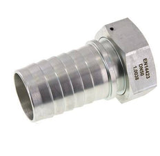 50x68 mm & G2'' pilar de manguera de acero galvanizado con tuerca de unión DIN EN 14423 / DIN 2826