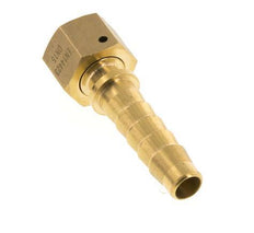 Pilar de manguera de latón 13x25 mm y G1/2'' con tuerca de unión DIN EN 14423 / DIN 2826