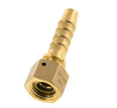 Pilar de manguera de latón 13x25 mm y G1/2'' con tuerca de unión DIN EN 14423 / DIN 2826