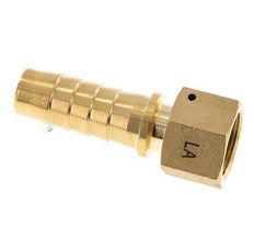 Pilar de manguera de latón 19x33 mm y G3/4'' con tuerca de unión DIN EN 14423 / DIN 2826