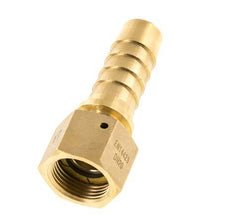 Pilar de manguera de latón 19x33 mm y G3/4'' con tuerca de unión DIN EN 14423 / DIN 2826