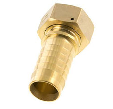 Pilar de manguera de latón 32x48 mm y G1-1/4'' con tuerca de unión DIN EN 14423 / DIN 2826