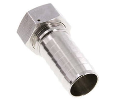 38x54 mm y G1-1/2'' Pilar de manguera de acero inoxidable 1.4301 con tuerca de unión DIN EN 14423 / DIN 2826