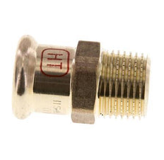 Press Fitting - 18mm Hembra & R 1/2'' Macho - Aleación de cobre