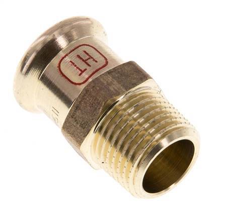 Press Fitting - 18mm Hembra & R 1/2'' Macho - Aleación de cobre