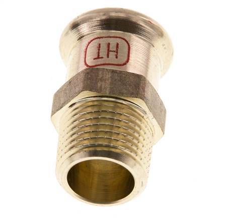 Press Fitting - 18mm Hembra & R 1/2'' Macho - Aleación de cobre