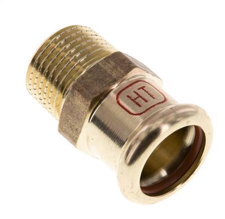 Press Fitting - 18mm Hembra & R 1/2'' Macho - Aleación de cobre