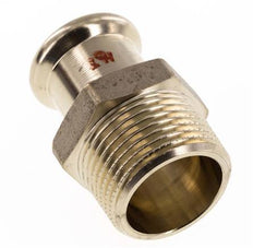 Racor a presión - 22 mm hembra y R 1'' macho - Aleación de cobre