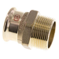 Racor a presión - 35 mm hembra y R 1-1/4'' macho - Aleación de cobre