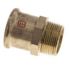 Racor a presión - 42 mm hembra y R 1-1/4'' macho - Aleación de cobre