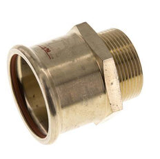 Racor a presión - 54 mm hembra y R 1-1/2'' macho - Aleación de cobre