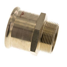 Racor a presión - 54 mm hembra y R 1-1/2'' macho - Aleación de cobre
