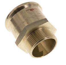 Racor a presión - 54 mm hembra y R 1-1/2'' macho - Aleación de cobre