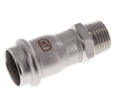 Press Fitting - 22mm Female & R 1/2'' Male - Stainless Steel