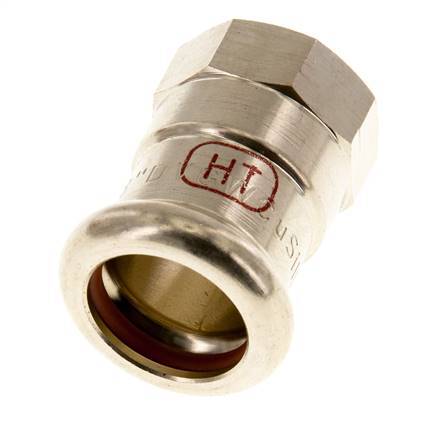 Press Fitting - 15mm Hembra & Rp 3/8'' - Aleación de cobre