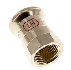 Press Fitting - 15mm Hembra & Rp 3/8'' - Aleación de cobre