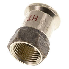 Press Fitting - 18mm Hembra & Rp 1/2'' Hembra - Aleación de cobre