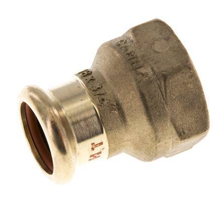 Press Fitting - 18mm Hembra & Rp 3/4'' Hembra - Aleación de cobre