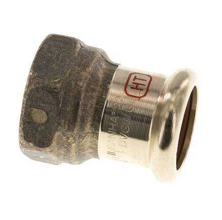 Press Fitting - 22mm Hembra & Rp 3/4'' Hembra - Aleación de cobre