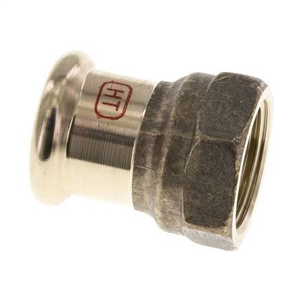 Press Fitting - 22mm Hembra & Rp 3/4'' Hembra - Aleación de cobre