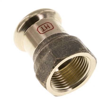 Press Fitting - 22mm Hembra & Rp 3/4'' Hembra - Aleación de cobre