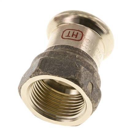Press Fitting - 22mm Hembra & Rp 3/4'' Hembra - Aleación de cobre