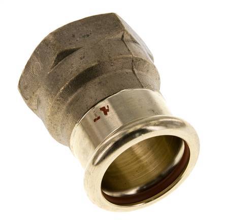 Press Fitting - 22mm Hembra & Rp 1'' Hembra - Aleación de cobre