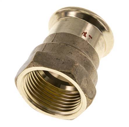 Press Fitting - 22mm Hembra & Rp 1'' Hembra - Aleación de cobre