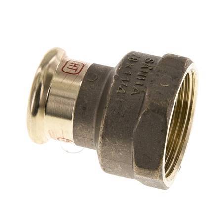 Press Fitting - 28mm Hembra & Rp 1-1/4'' Hembra - Aleación de cobre