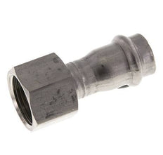 Press Fitting - 18mm Female & Rp 3/4'' Female - Stainless Steel