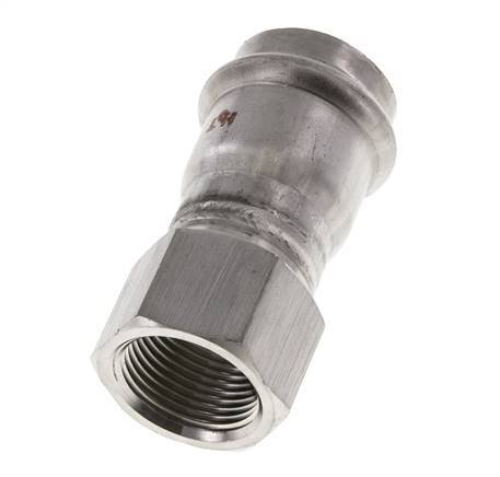 Press Fitting - 28mm Female & Rp 3/4'' Female - Stainless Steel