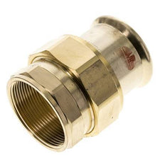 Racor de unión a presión - 54mm Hembra & Rp 2'' Hembra - Aleación de cobre Junta plana