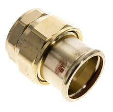 Racor de unión a presión - 54mm Hembra & Rp 2'' Hembra - Aleación de cobre Junta plana