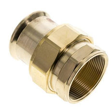 Racor de unión a presión - 54mm Hembra & Rp 2'' Hembra - Aleación de cobre Junta plana