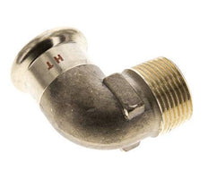 90deg Elbow Press Fitting - 22mm Female & R 3/4'' Male - Copper alloy