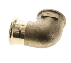 Accesorio a presión codo de 90 grados - 42 mm hembra y Rp 1-1/2'' hembra - Aleación de cobre